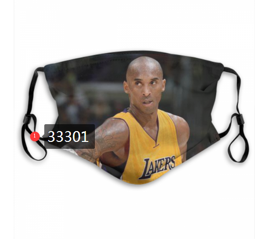 2021 NBA Los Angeles Lakers #24 kobe bryant 33301 Dust mask with filter